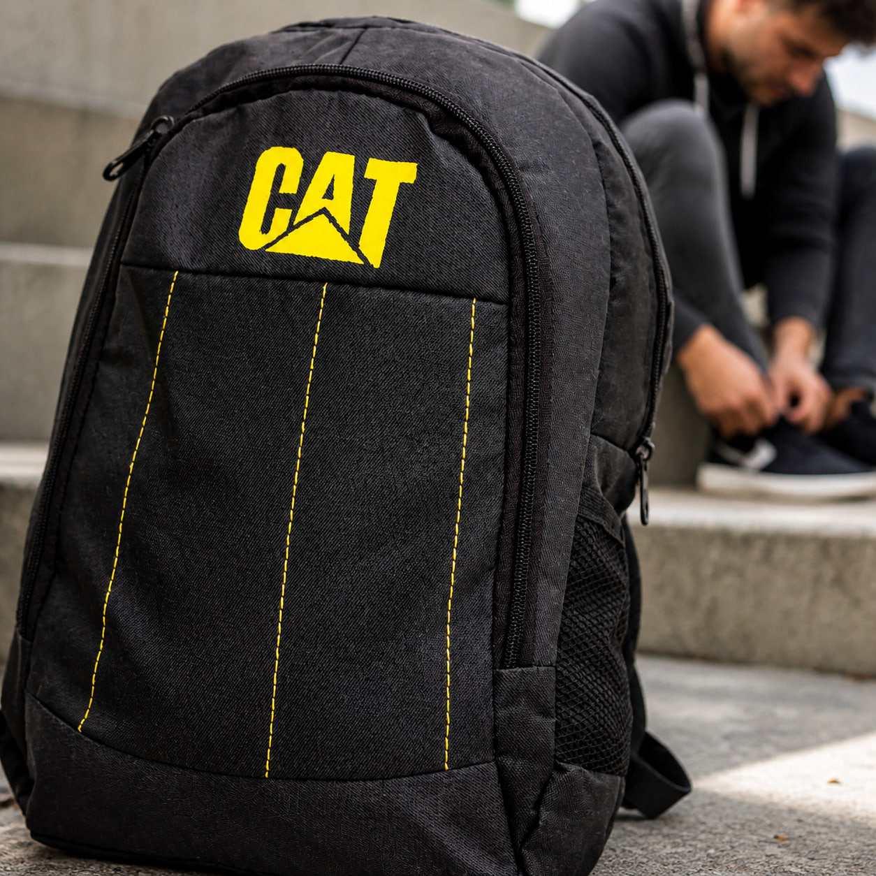 کوله پشتی Cat مشکی مدل CATERPILLAR